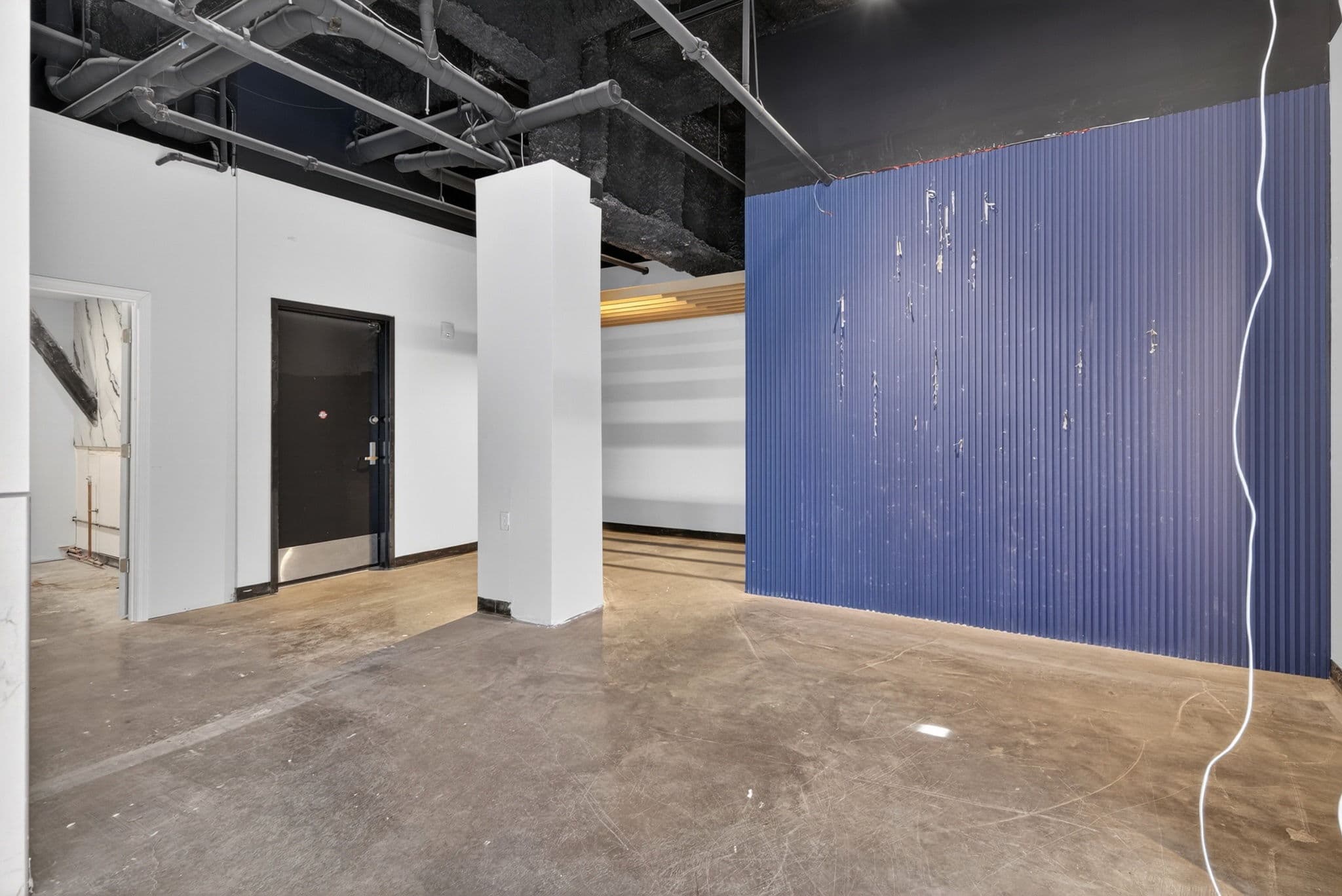 Back-bar and service wall opportunities (as-is)